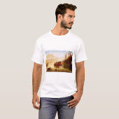 T-shirt Ave Caesar par Jean-Léon Gérôme (Devant entier)