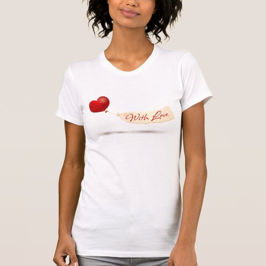 T-shirt Avec amour (Devant)