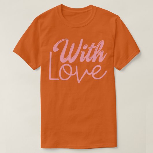 T-SHIRT AVEC AMOUR 1 (Design devant)