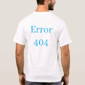 T-shirt avec autocollant d'anime avec la phrase Er (Dos)