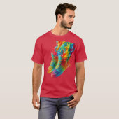 T-shirt avec baskets (Devant entier)