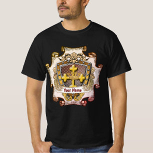 T-shirt avec blason de famille Valor