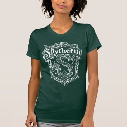 T-Shirt avec blason de SLYTHERIN™ HARRY POTTER™ (Devant)