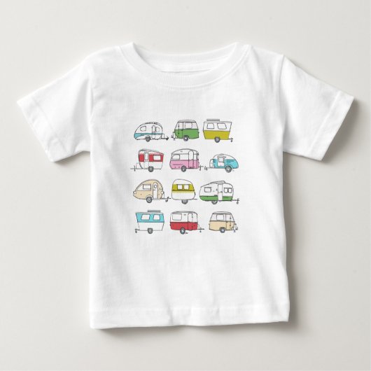 T-shirt avec caravanes (Devant)