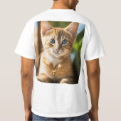 t-shirt avec chaton (Dos)