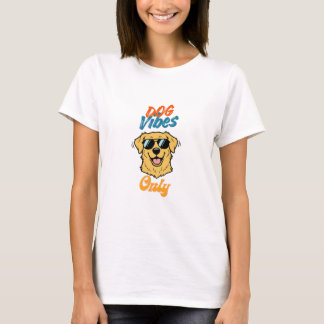 T-shirt avec citation cool avec Retriever doré Coo