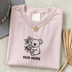 T-shirt avec citation mignonne de koala