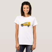 T-shirt avec citron jaune Acadiane (Devant entier)
