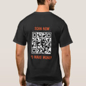 T-shirt avec code QR (Dos)