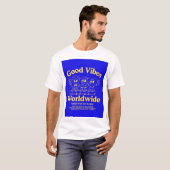 T-shirt avec de bonnes vibrations (Devant entier)