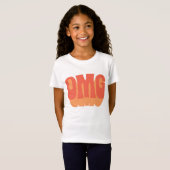 T-shirt avec déclaration amusante OMG | Expression (Devant entier)