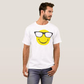T-shirt avec des lunettes cool (Devant entier)