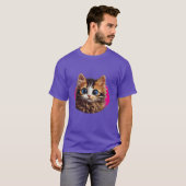 t-shirt avec design de chat mignon (Devant entier)