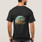 T-shirt avec design "Earth Empathy". (Dos)