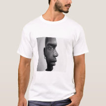 T-shirt avec deux visages