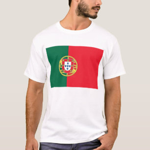 T-shirt avec drapeau du Portugal