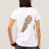 T-shirt avec drapeau libanais (Dos)