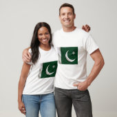 T-shirt avec drapeau pakistanais (Unisexe)
