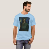 T-shirt avec Druide et poème de Xoe Celticwell (Devant entier)