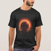 T-shirt avec éclipse solaire (Devant)