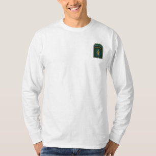 T-shirt avec écusson et insigne des forces spécial