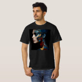 T-shirt Avec Expression Art -1 (Devant entier)