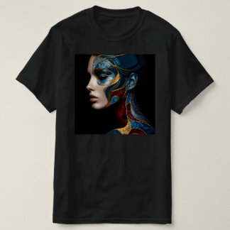 T-shirt Avec Expression Art -1