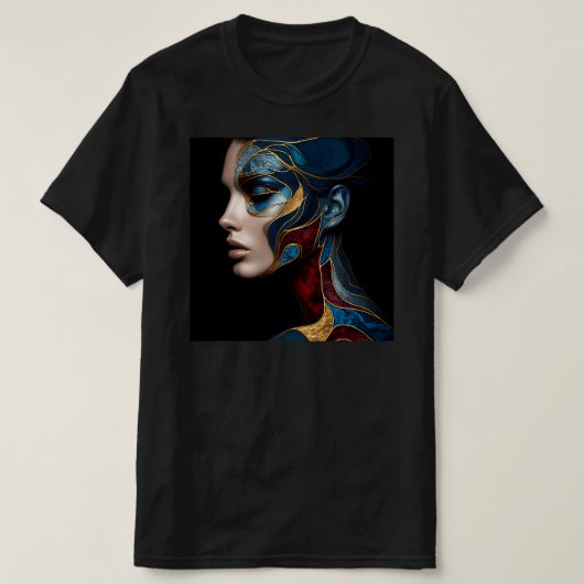 T-shirt Avec Expression Art -1 (Design devant)
