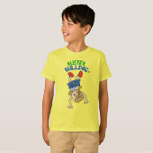 T-shirt avec illustration de chien adorable Tee Ch (Devant entier)