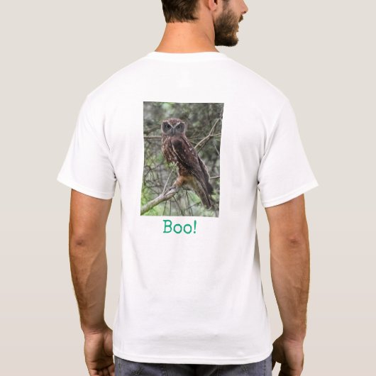 T-shirt avec impression d'oiseau australien (Dos)