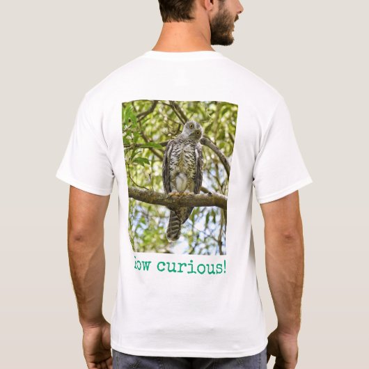 T-shirt avec impression d'oiseau australien (Dos)