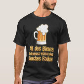 T-shirt Avec La Bière Haute Plaisir Augmente L'Abdomen Rad (Devant)