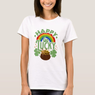 T-shirt Avec la Chance pour Seule Étoile