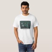 T-shirt avec la conception de téléphage (Devant entier)