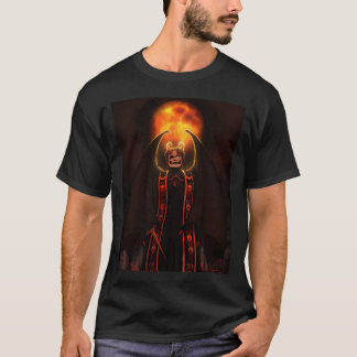 T-shirt Avec la lune du chasseur vient l'antéchrist