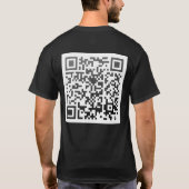 T-shirt avec le code de Qr (Dos)