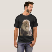 T-shirt avec le lion dans une pose majestueuse nat (Devant entier)