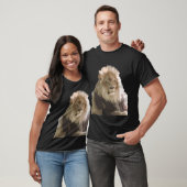 T-shirt avec le lion dans une pose majestueuse nat (Unisexe)