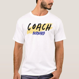 T-shirt avec le nom de l'entraîneur, cadeau pour l