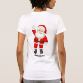 T-Shirt avec le Père Noël lunatique (Dos)