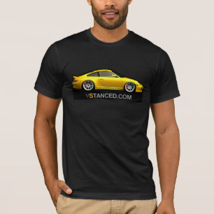 T-shirt avec le porshe jaune 911