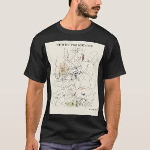 T-shirt AVEC LES DEUX PERDUS par PAUL KLEE, vinta Abstrait