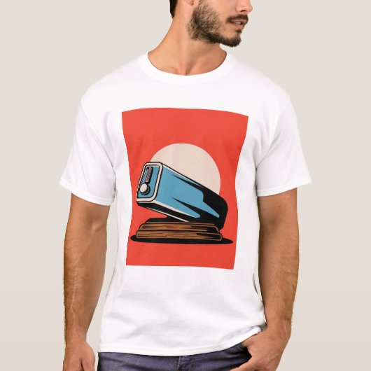 T-shirt avec linge (Devant)