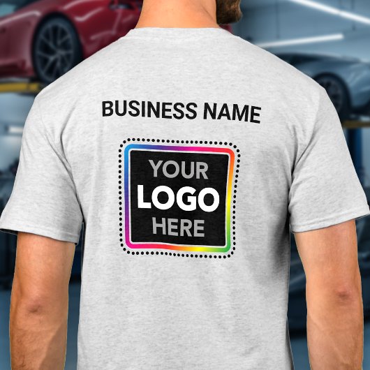 T-Shirt avec Logo de la Société - Impression Recto