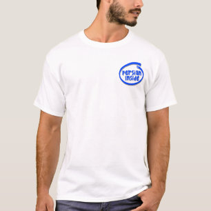 T-shirt avec logo de poche intérieur persan