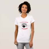 T-Shirt avec logo d'équipe de bowling (Devant entier)