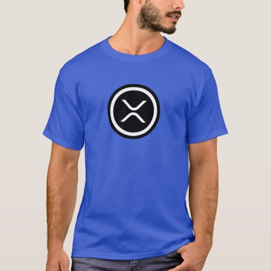 T-shirt avec logo XRP - Image de la pièce (Devant)