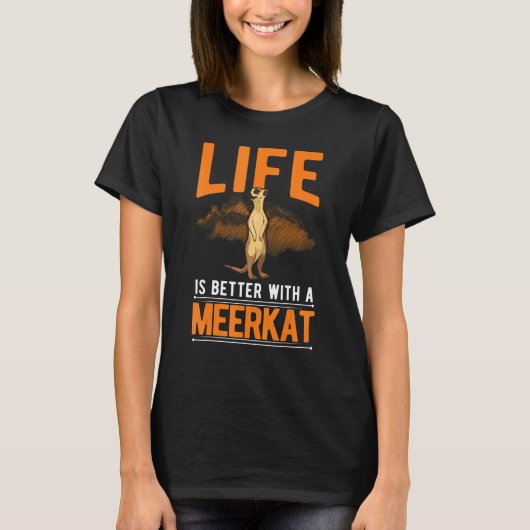 T-shirt avec Meerkat 1 (Devant)
