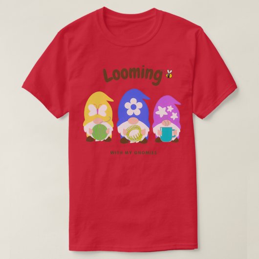 T-shirt Avec mes Gnomies (Design devant)