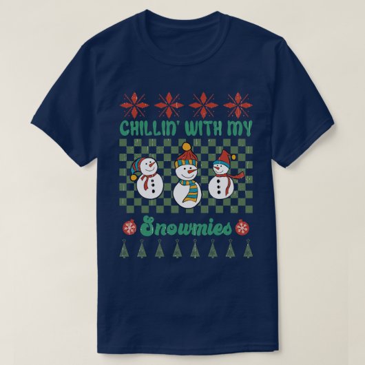T-shirt Avec Mes neiges (Design devant)
